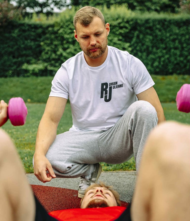 Romain Julienne, instructeur fitness