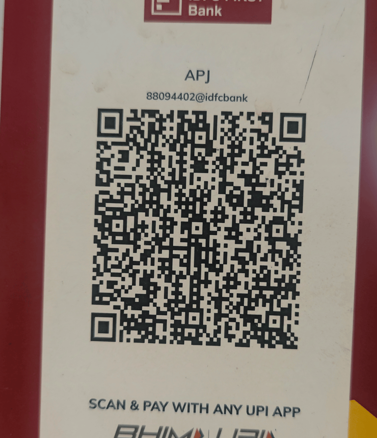 SCAN QR CODE FOR PAY,EMT