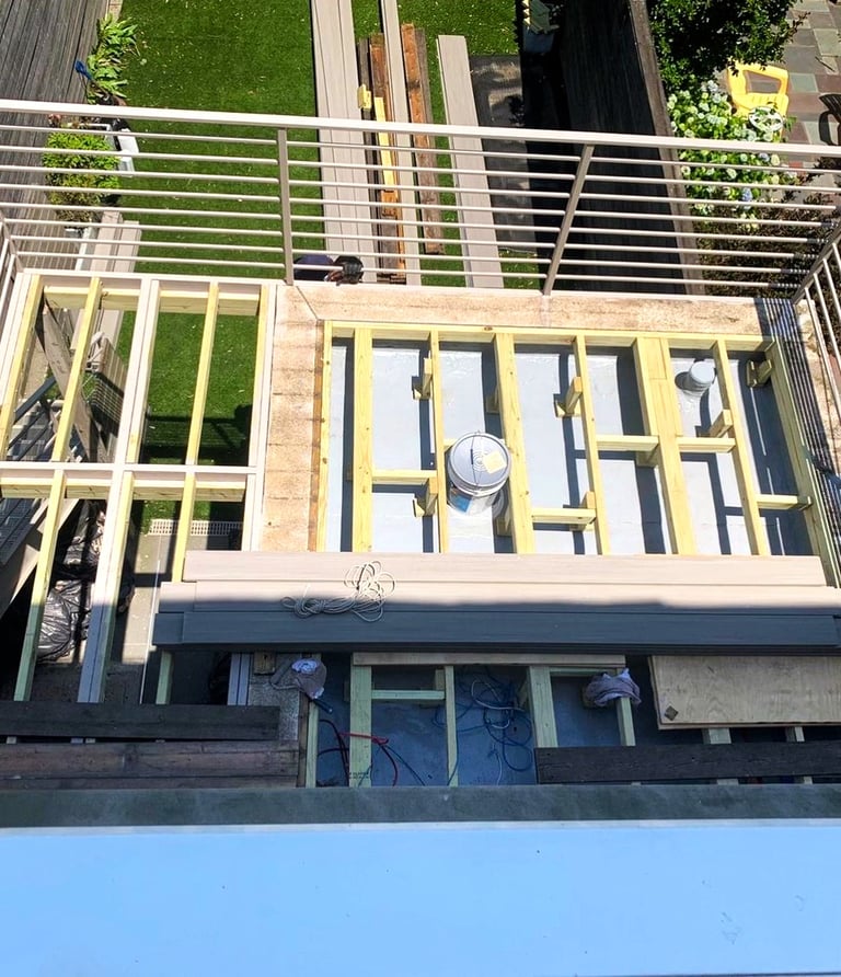 Carpentry, deck demolition and renovation