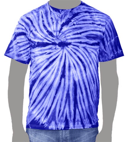 Blue Tie-dye t-shirt