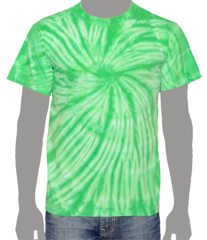 Green Tie-dye T-shirt