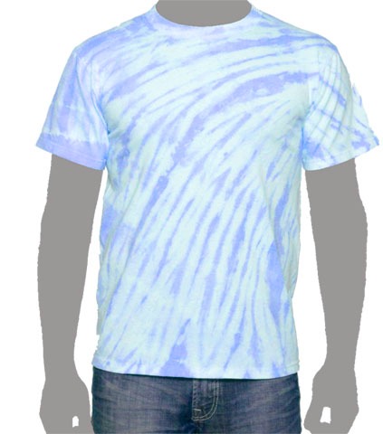 Soft Blue tie-dye t-shirt, Light Blue tie-dye t-shirt, Lite blue tie-dye t-shirt
