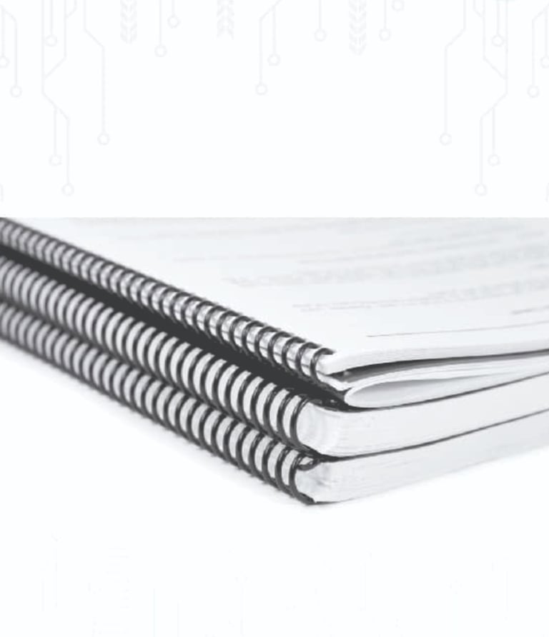 Cuadernillos anillados