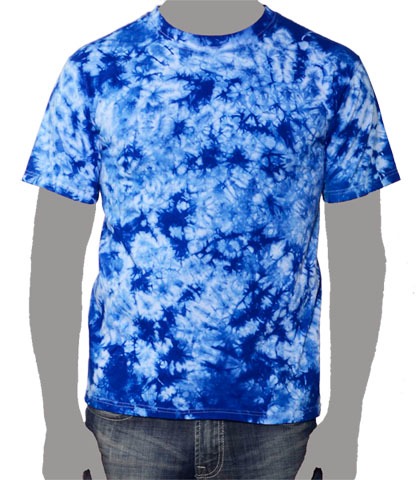 Blue Tie-dye T-shirt