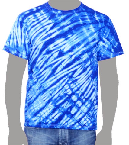 Blue Tie-dye T-shirt