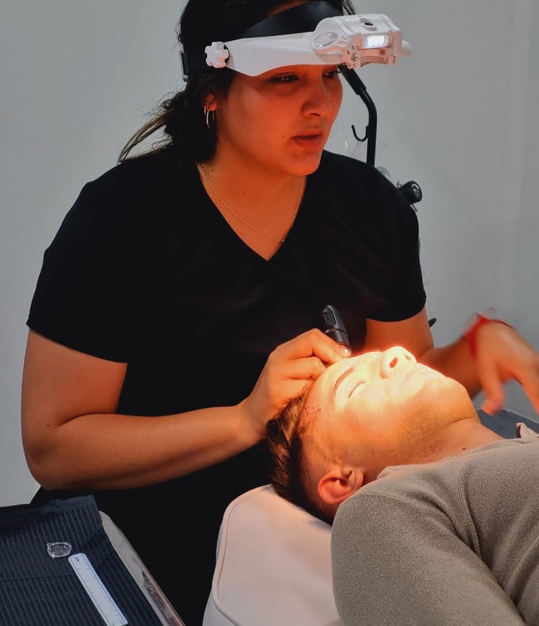 Transplante Capilar, Técnica FUE,Implante Capilar,Implante de Cabello,Injerto de Pelo