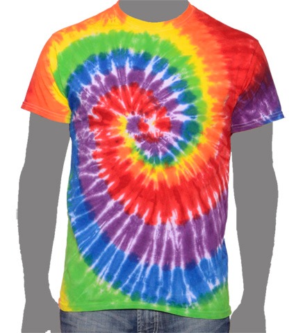 Rainbow Tie-dye T-shirt
