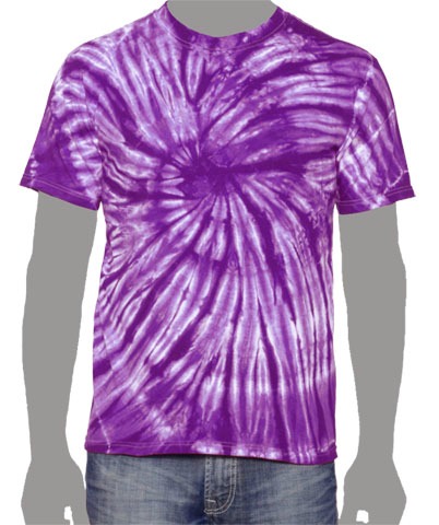 Purple Tie-dye T-shirt