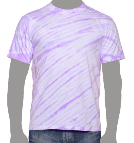Purple Tie-dye T-shirt, Lavender Tie-dye T-shirt