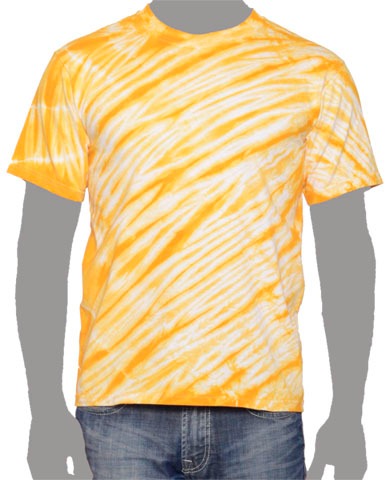 Gold Tie-dye T-shirt