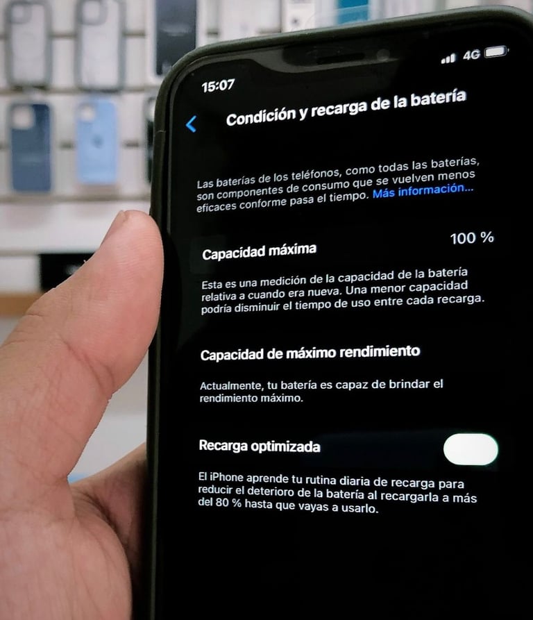 cambio de bateria iphone