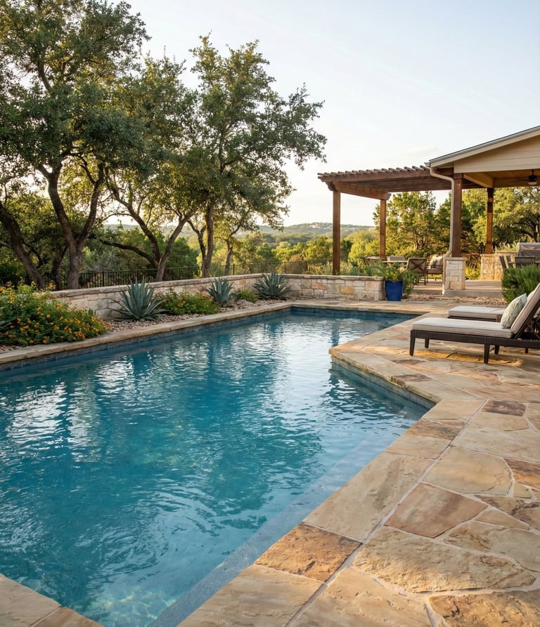 Pool pump repair in Round Rock TX restores clear water.