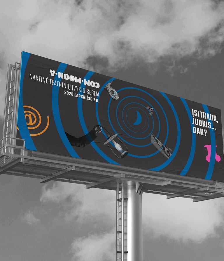 Alytaus miesto teatras. Renginio vizualinis identitetas