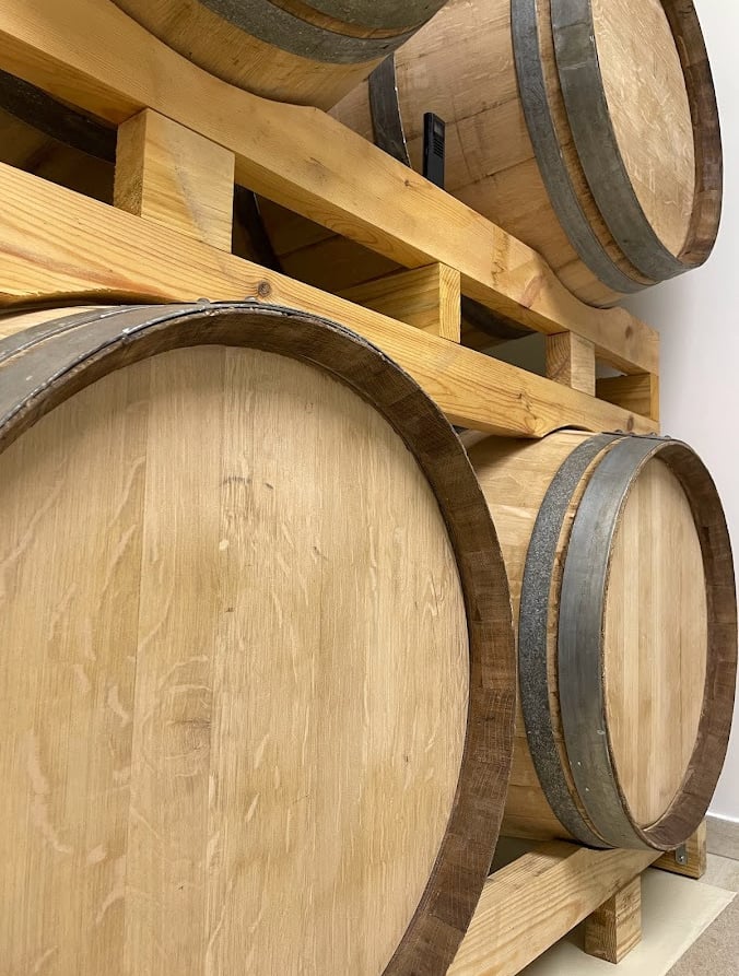 Geri metai vyninė statinės