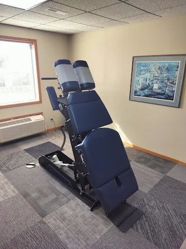 Treatment room at Resolve Chiropractic in Brookfield Wisconsin