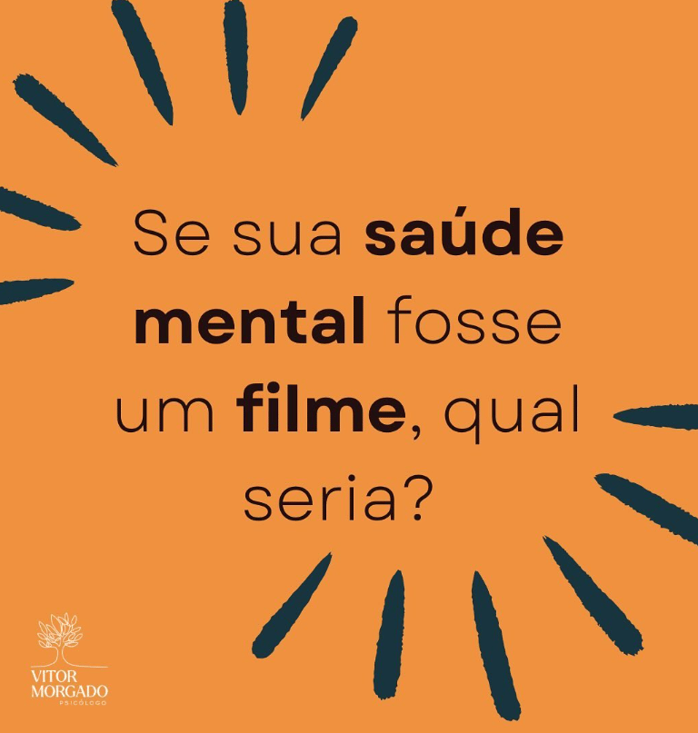 Qual filme seria sua saude mental.