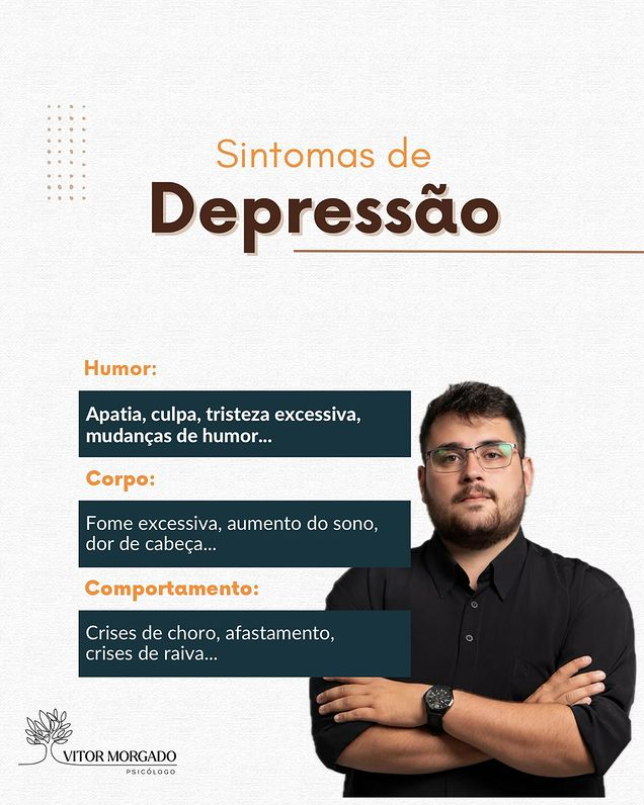 SINTOMAS DA DEPRESSÃO
