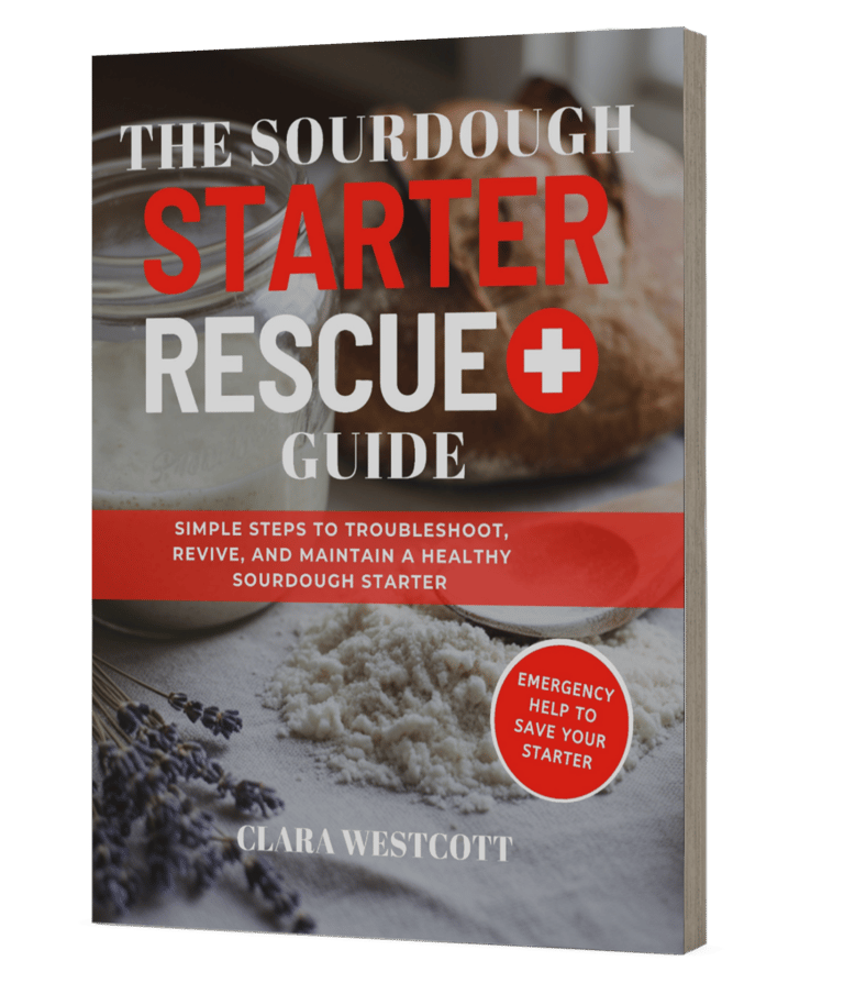 a book cover of the sourdough rescue guide