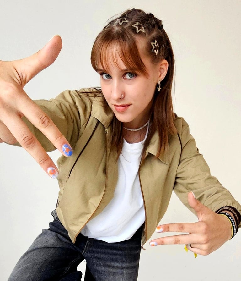 Gatvės šokių trenerė Kaune Dominika Daniulevičiūtė