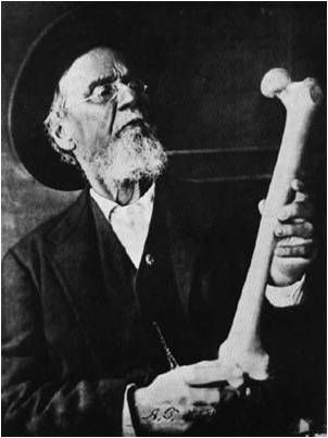 a man with a large bone - like bone - like body and a long beard