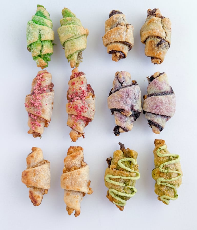 assorted rugelach