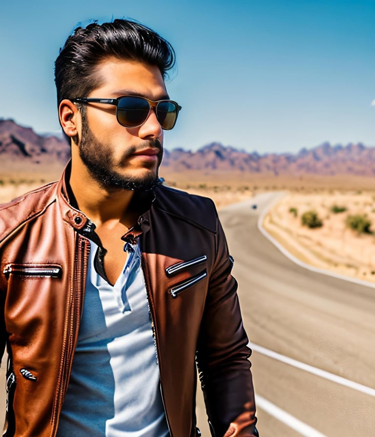 With Sunglasses