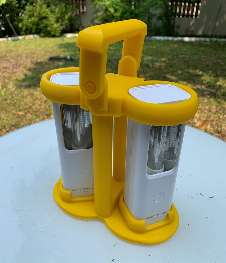 2x Nukit Torch in Duo Rotate holder