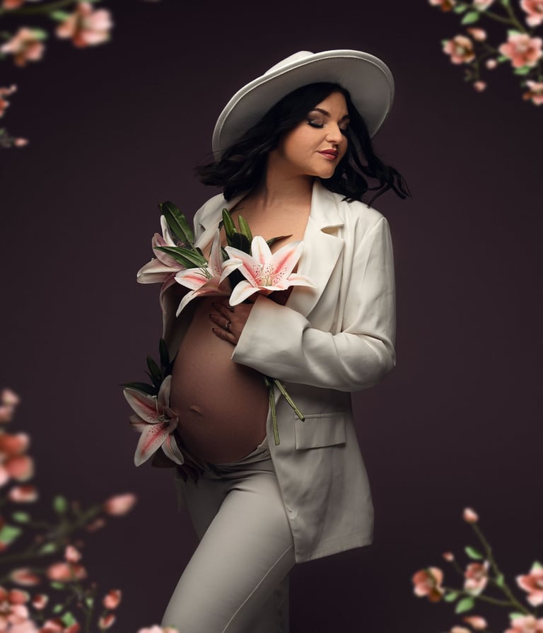 photo grossesse studio toulouse 