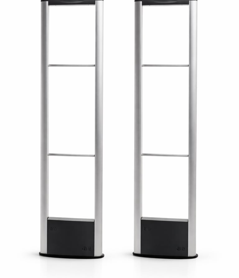 RF EAS antenna anti theft system