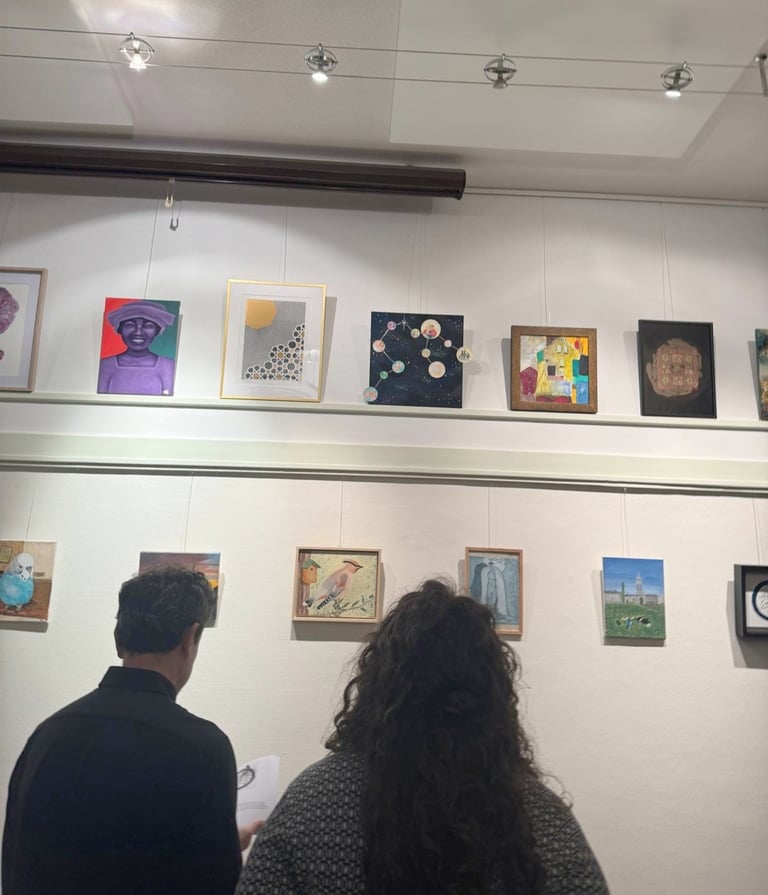 Constellation of home in exhibition