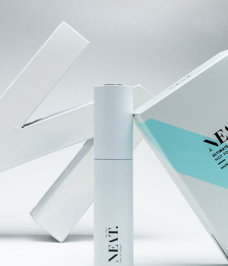 Ultimate Age Defense - Face Cream for Men with Packaging in front of a huge N
