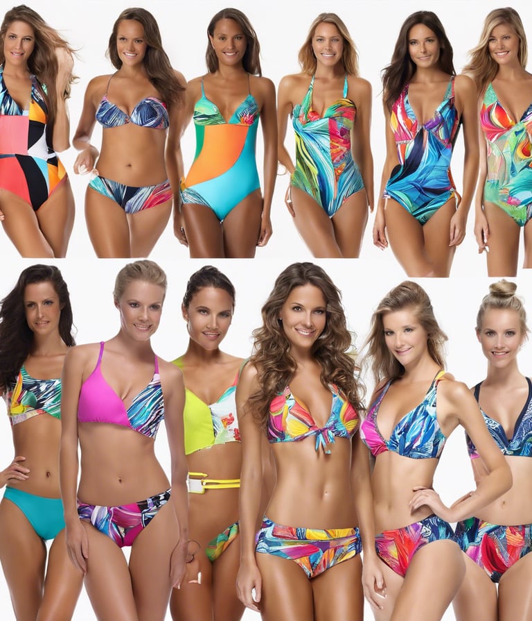 a row of bras hanging on a wall