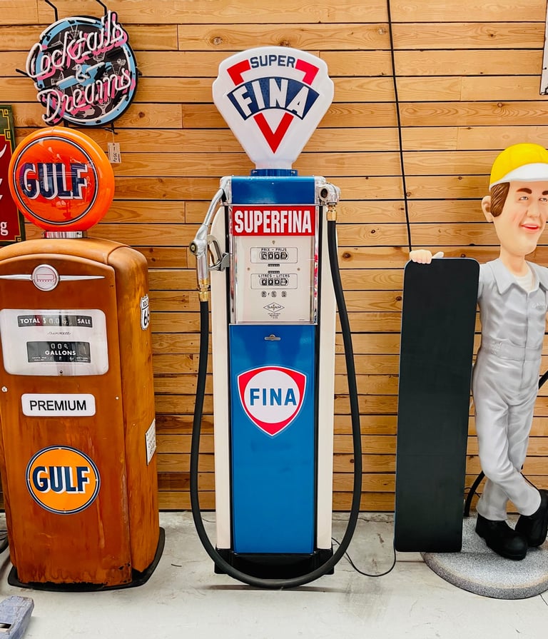 Fina Satam Petrol Pump,Fina Satam Petrol Pump of 1950,