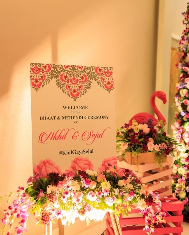 Function Signage by Geet Events