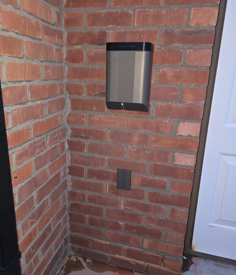 Simpson & Partners EV charger installed by Easy Spark Ltd in Essex