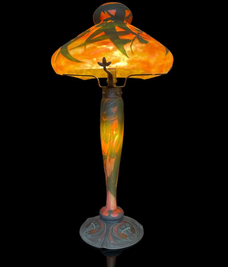 Lampe Daum aux eucalyptus