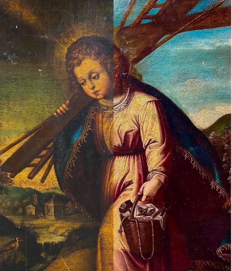 Jésus portant les instruments de son supplice