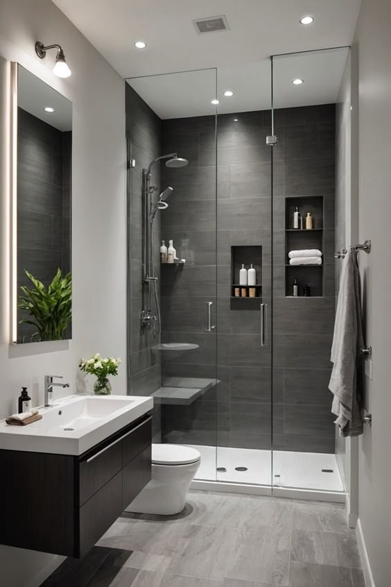 Professional bathroom deep cleaning service in Boca Raton by Cleana Group. Sparkling tiles, sanitized surfaces, and mold-free