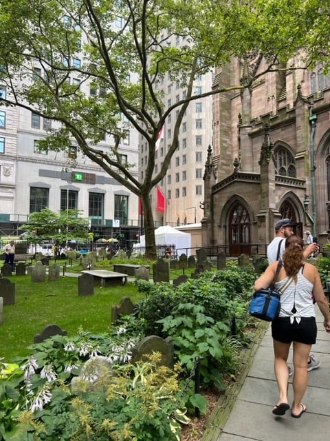 Walking among the graves of Wall Street