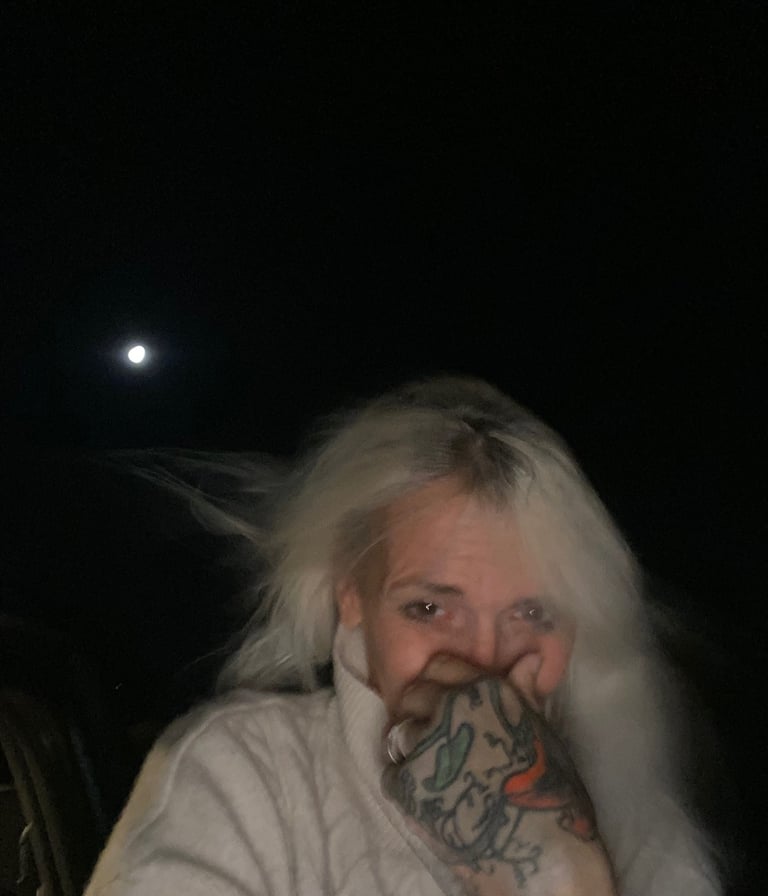 Wild night on Cadillac Summit