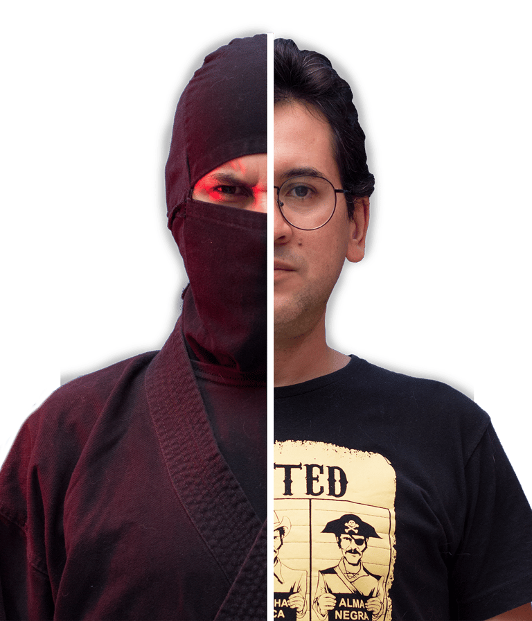 O Ninja Criativo - imagem de Eddie Felix, especialista em criatividade