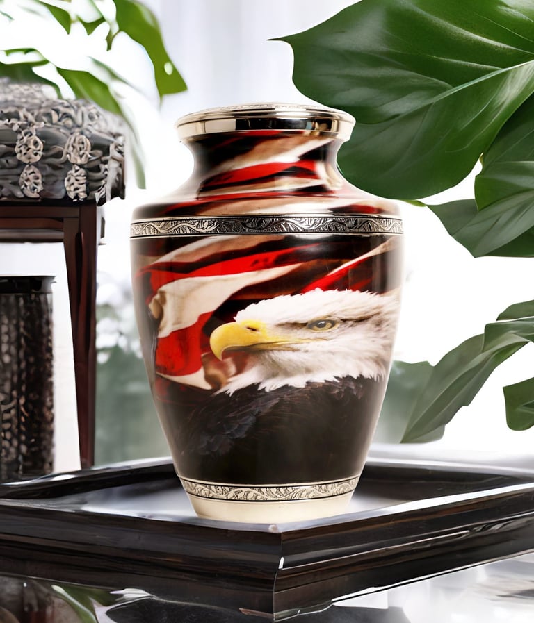 Beautiful Brass Cremation Urns for your Loved Ones Ashes 
