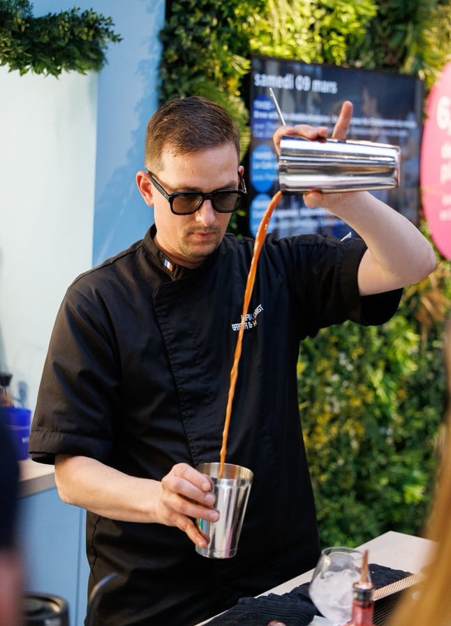 Brita - Event - Coffee Mixology - Coffee cocktail - Hakim Coffee In good spirits Champion de France