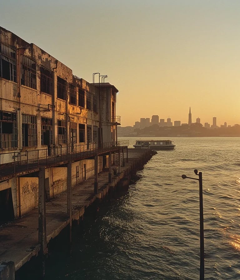 Alcatraz Island, San Francisco Bay, 1972