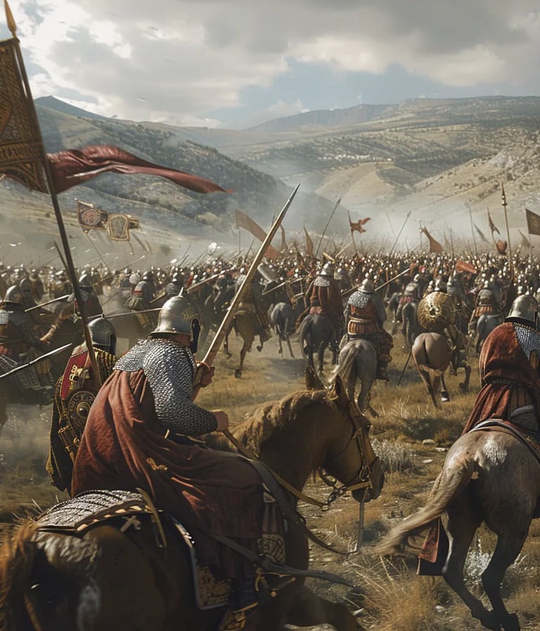 Battlefield of Civetot, Anatolia, 1096