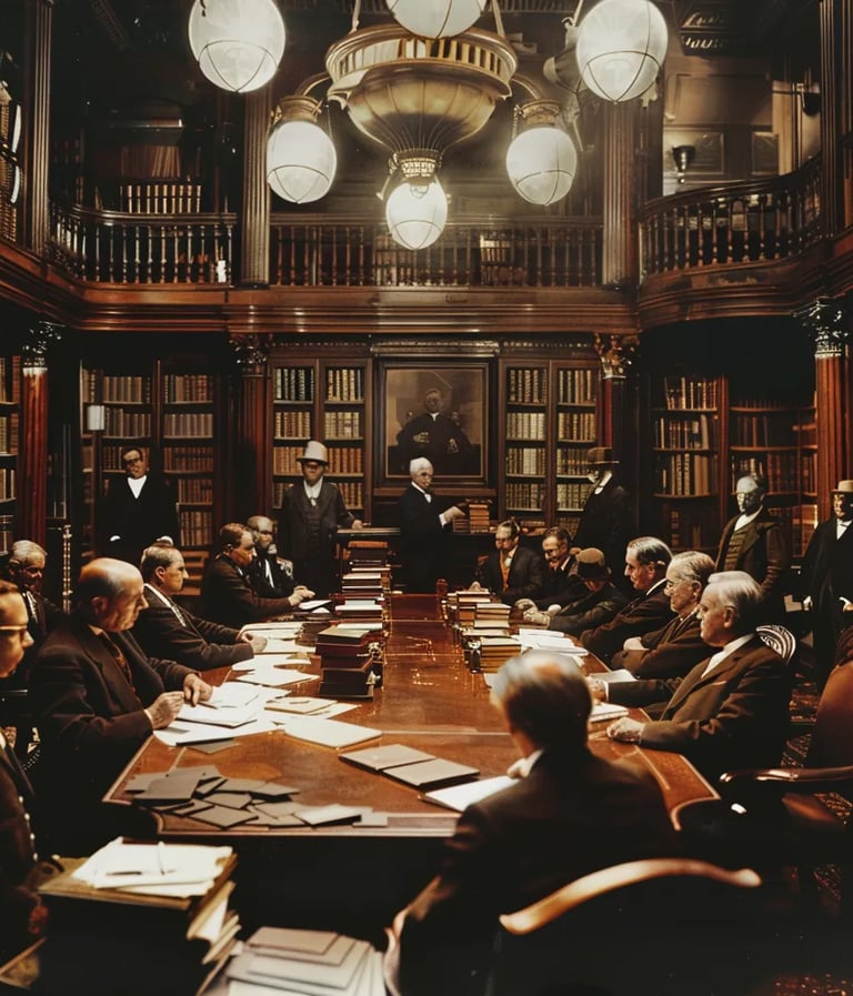 J.P. Morgan’s Library, New York, 1907