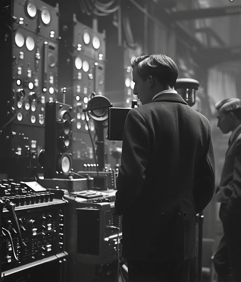 London, BBC Studio, 1922