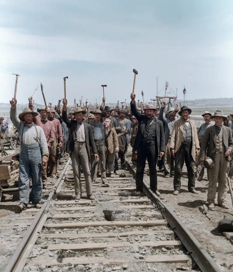 Sacramento, California, July 10 1862: Ceremonial Groundbreaking