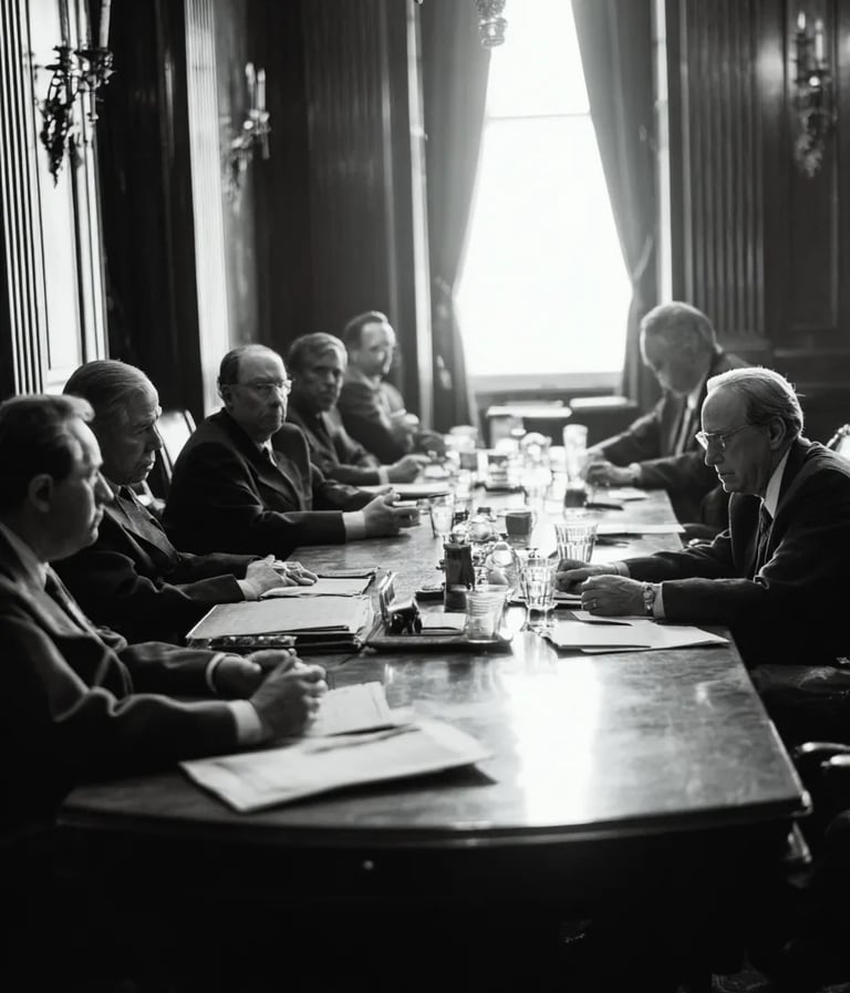 Washington, D.C., 1972: Negotiation Table