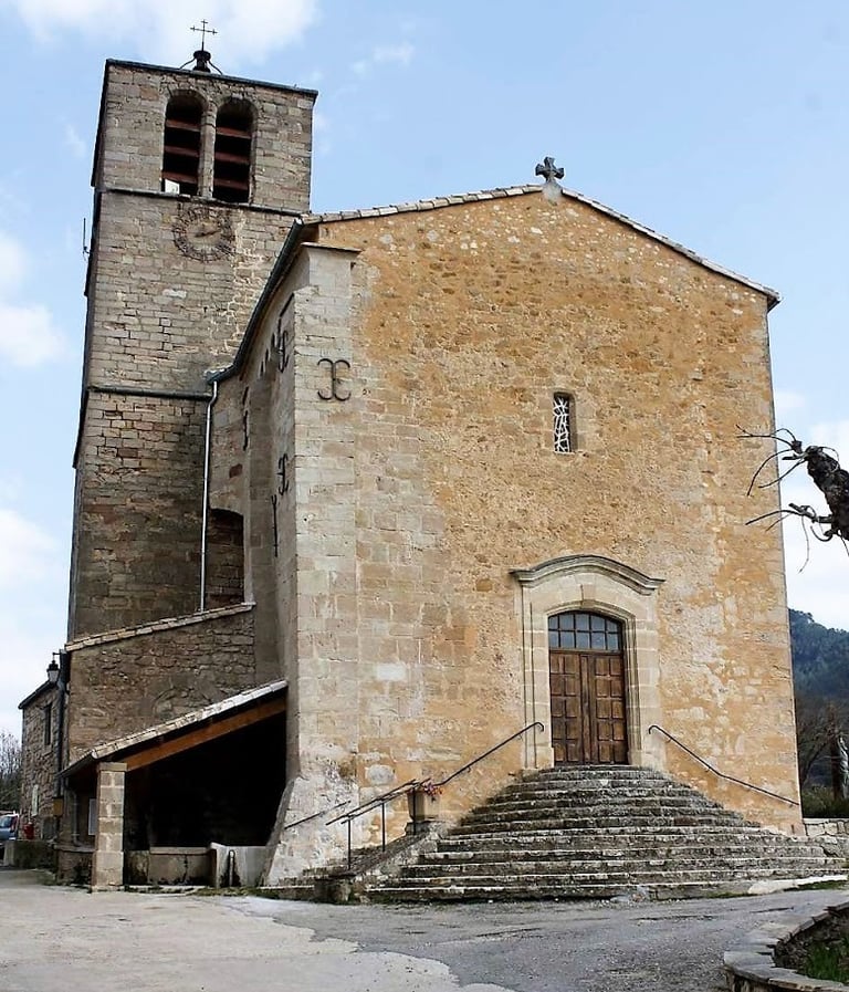Village church, St Etienne de Gourgas